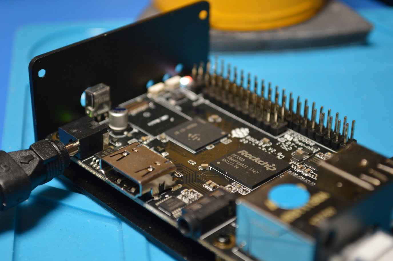Embedded system design concept illustration