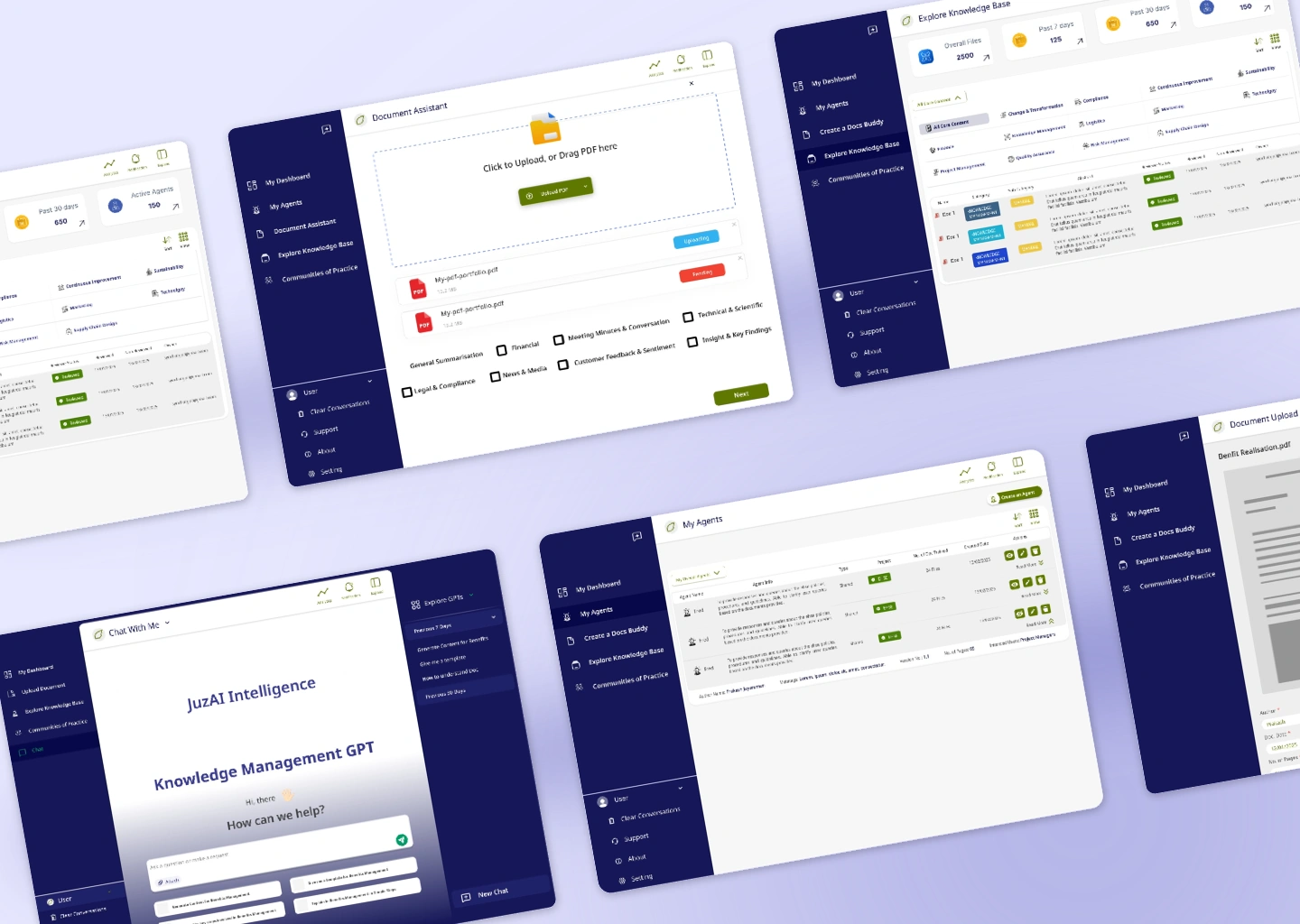 JuzCare AI Management main